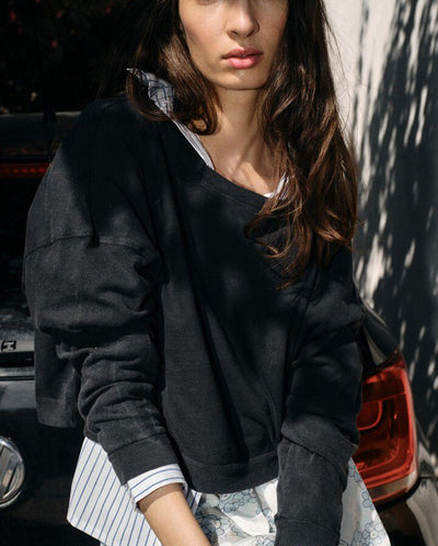 Remytown L/S Tee - Carbon