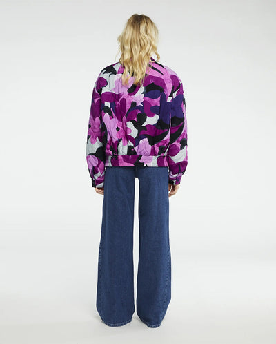 Quincy Printed quilt Jacket Bubblegum Mist