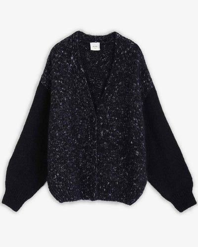 Mohair Cardigan Black