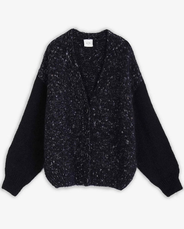 Mohair Cardigan Black