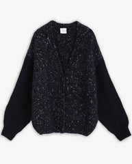 Mohair Cardigan Black