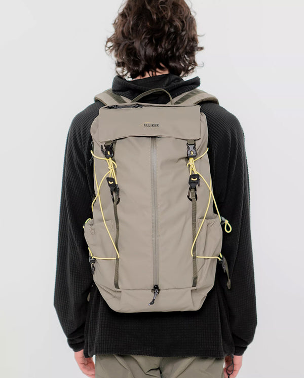Cautley Flap Over Backpack - Taupe