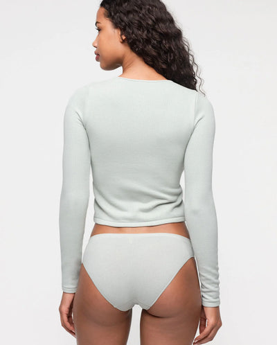 Seamless Waffle Cardi - Northern Lights