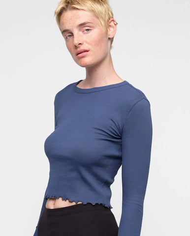 Active Mesh L/S Tee - Wine
