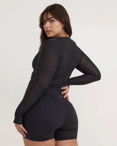 Active Mesh Tee - Black