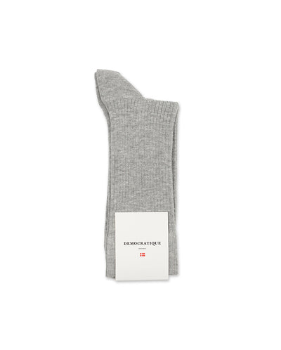 Original Solid Socks Light Grey Melange