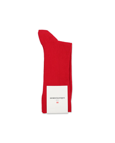 Double Face Socks RED