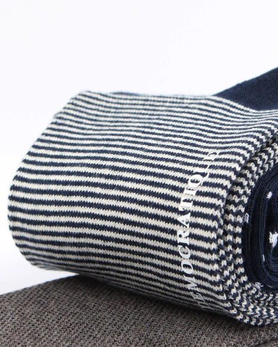 Democratique 3 Pack Plain/Stripe/Spots
