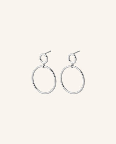 Small Orbit Hoops SILVER