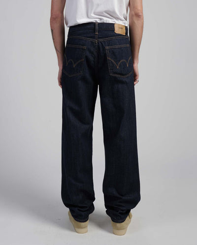 Loose Fit Kaihara Red Selvage Cotton Blue Rinsed