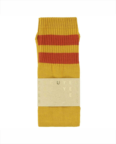 Tube Socks - Mustard / Orange