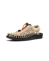 Mens Uneek Sandal - SAFARI/ORANGE PEEL