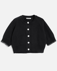 Kwai Knit Cardigan - BLACK