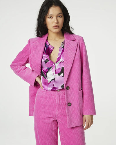 Hollie Printed Blouse Bubblegum Mist