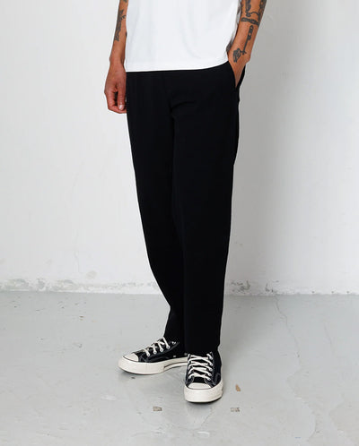 ASSEMBLY PANT - BLACK SEERSUCKER