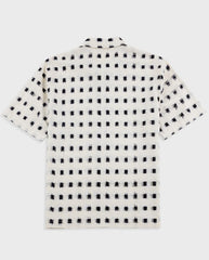GABE SHIRT - BLACK WINDOW IKAT