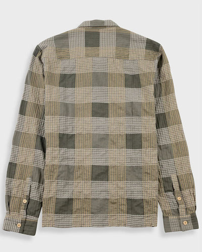 PATCH SHIRT - SAGE MULTICHECK