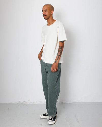 TEXTURED T-SHIRT - ECRU