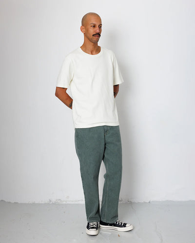 TEXTURED T-SHIRT - ECRU