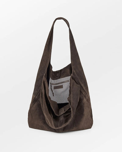 Suede Dalliea Bag Hot Fudge Brown