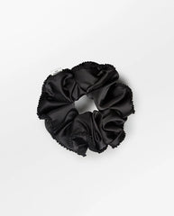 Luster Bead Scrunchie - Black