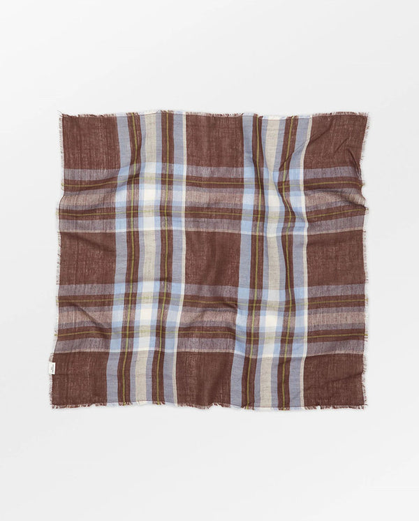 Plaida Cowea Scarf - Cappuccino Brown