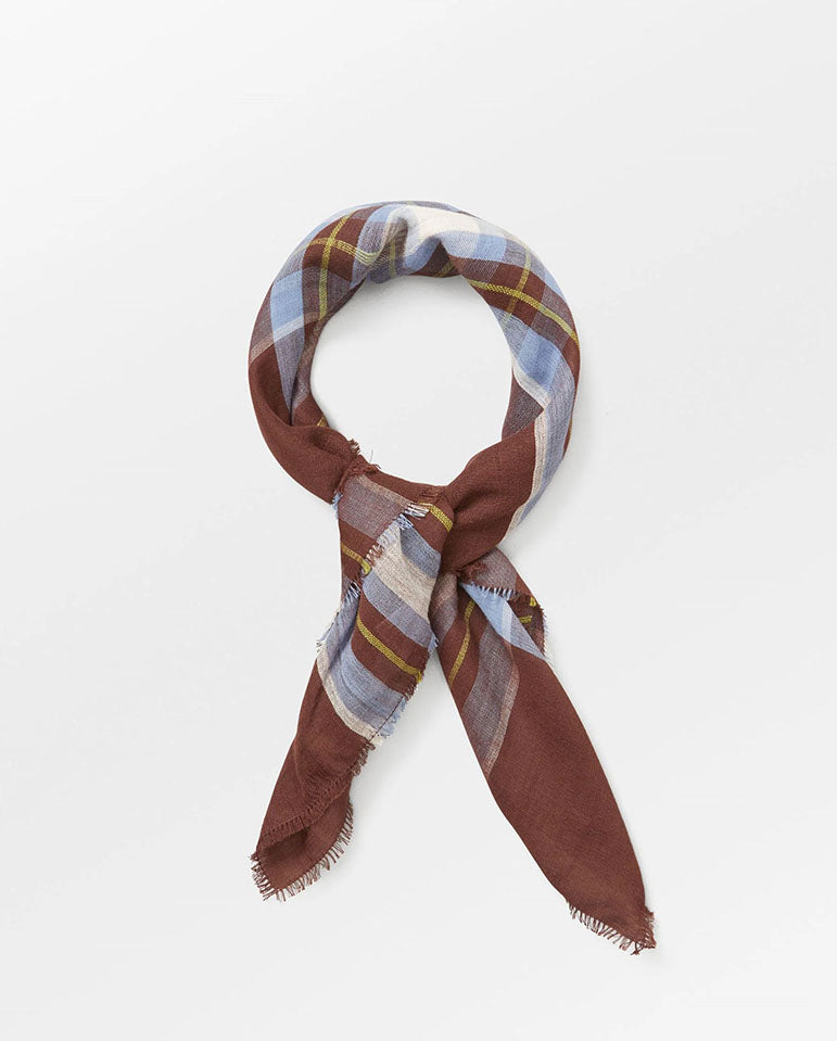 Plaida Cowea Scarf - Cappuccino Brown