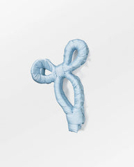 Luster Bow Hair Claw - Kentucky Blue