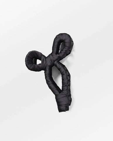 Luster Bead Scrunchie - Black