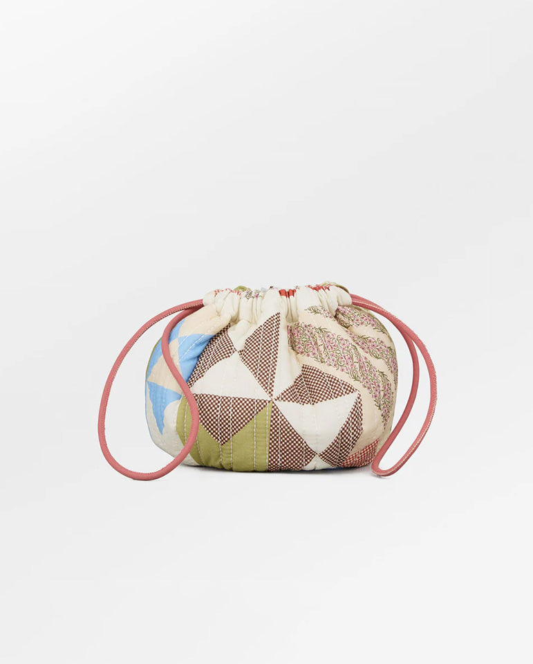 Quilta Bina Bag - Khaki Green Patchwork
