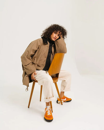 Mahot Check Parka - Multicolor