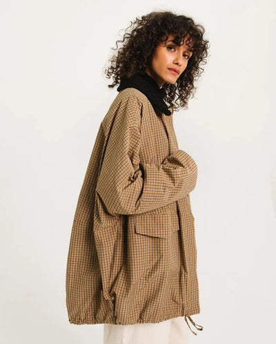 Mahot Check Parka - Multicolor