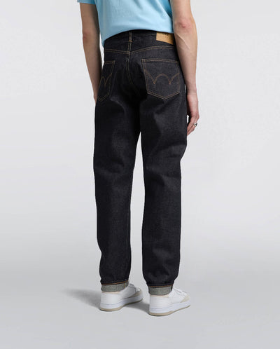 Regular Tapered, Dark Pure Indigo Rainbow Selvage - Blue Unwashed