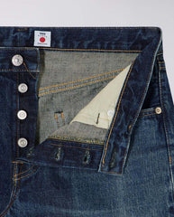 Regular Tapered Kurabo Red Selvage Denim - Blue Dark Used