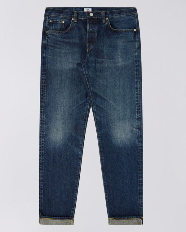 Regular Tapered Kurabo Red Selvage Denim - Blue Dark Used