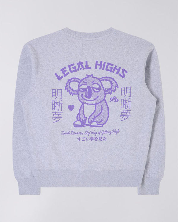 Legal Highs Sweat Grey Marl