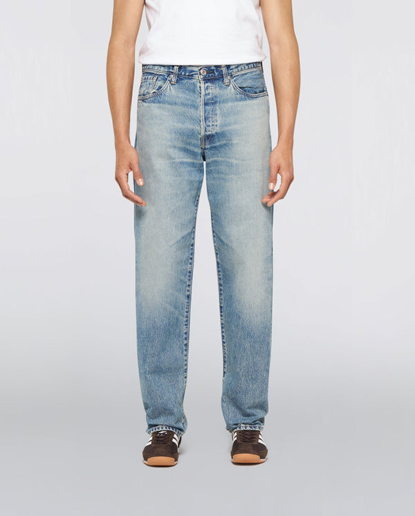 Loose Fit Kaihara Pure Indigo Rainbow Selvage - Light Used