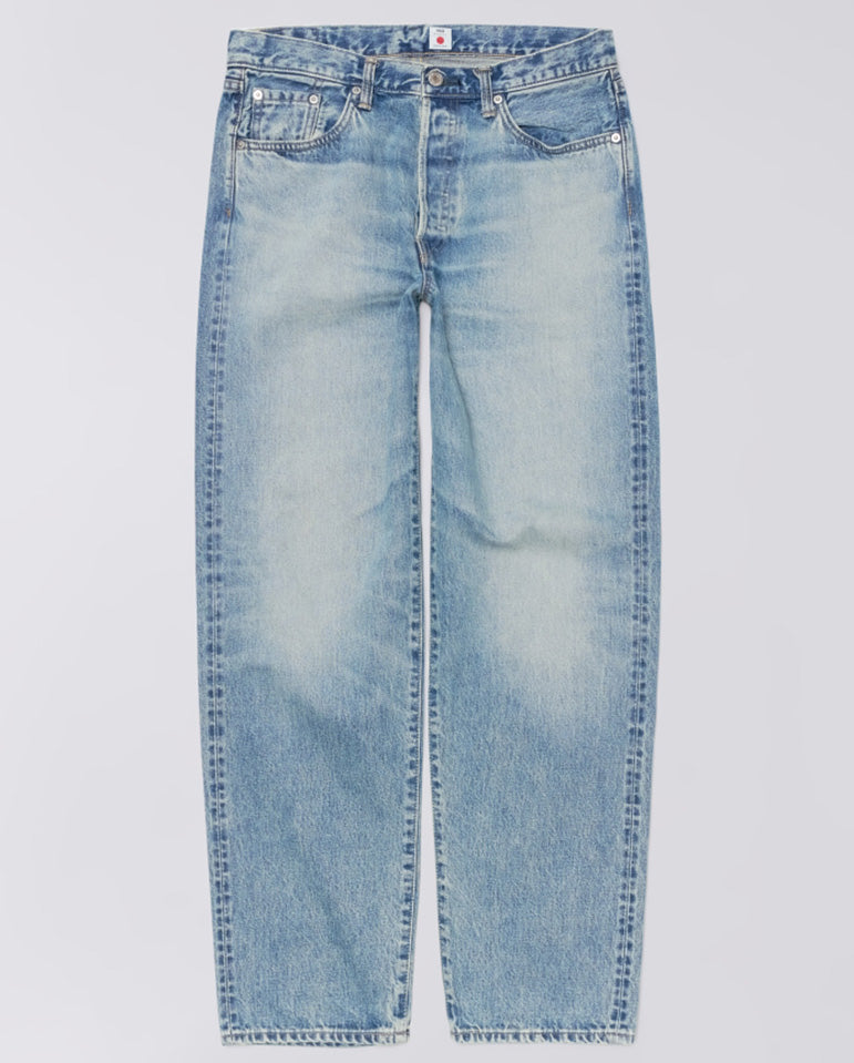 Loose Fit Kaihara Pure Indigo Rainbow Selvage - Light Used