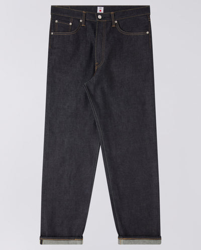 Loose Fit Kaihara Dark Pure Indigo Rainbow Selvage - Blue unwashed