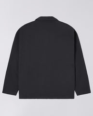 Edison Swollen Seersucker Blazer DARK GREY