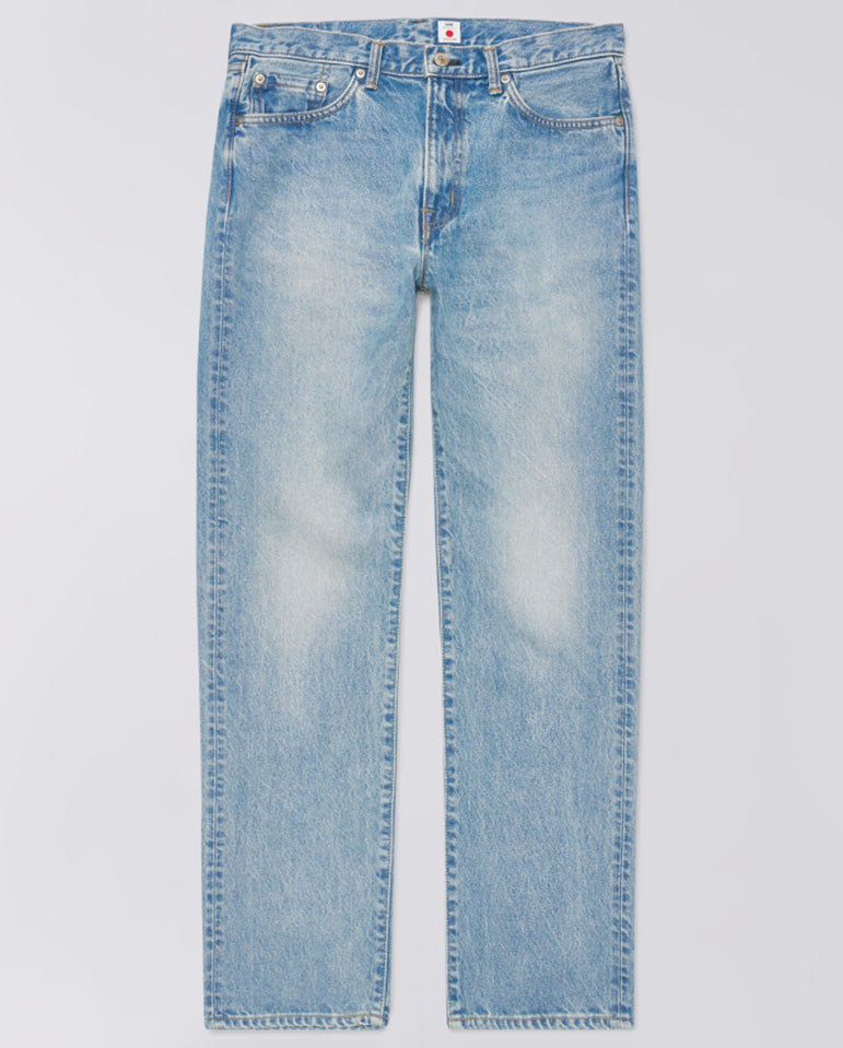 Regular Straight Kaihara Pure Indigo Openend Denim - Mid Light Used