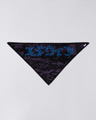 PANKU SCARF - BLACK/PURPLE