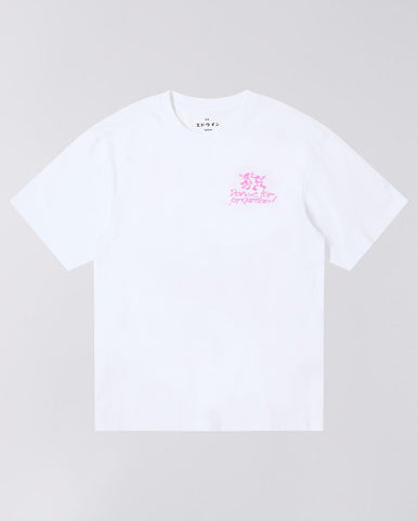 1 x 1 Stripe Tee - Pthayo Green/Ecru