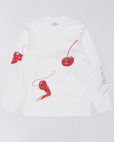 Cherry Devil T-Shirt - White Garment Wash