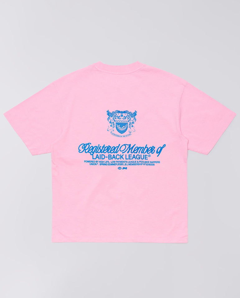 Laid-Back League Tee - Pink