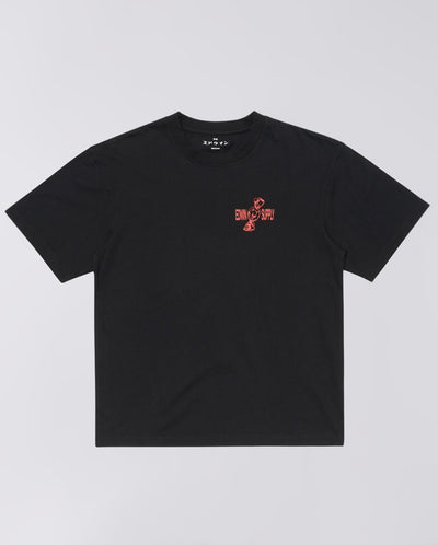 Sorry Tokyo T-Shirt - Black Garment wash