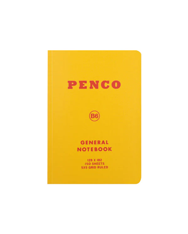Hightide Penco Soft Notebook YELLOW