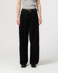 Ambassador Cotton Pants - Black