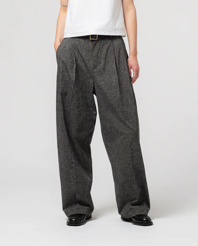 Ambassador Cotton Pants - Asphalt