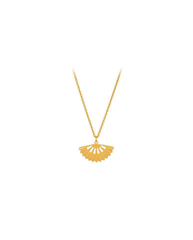 Ocean Heart Necklace GOLD